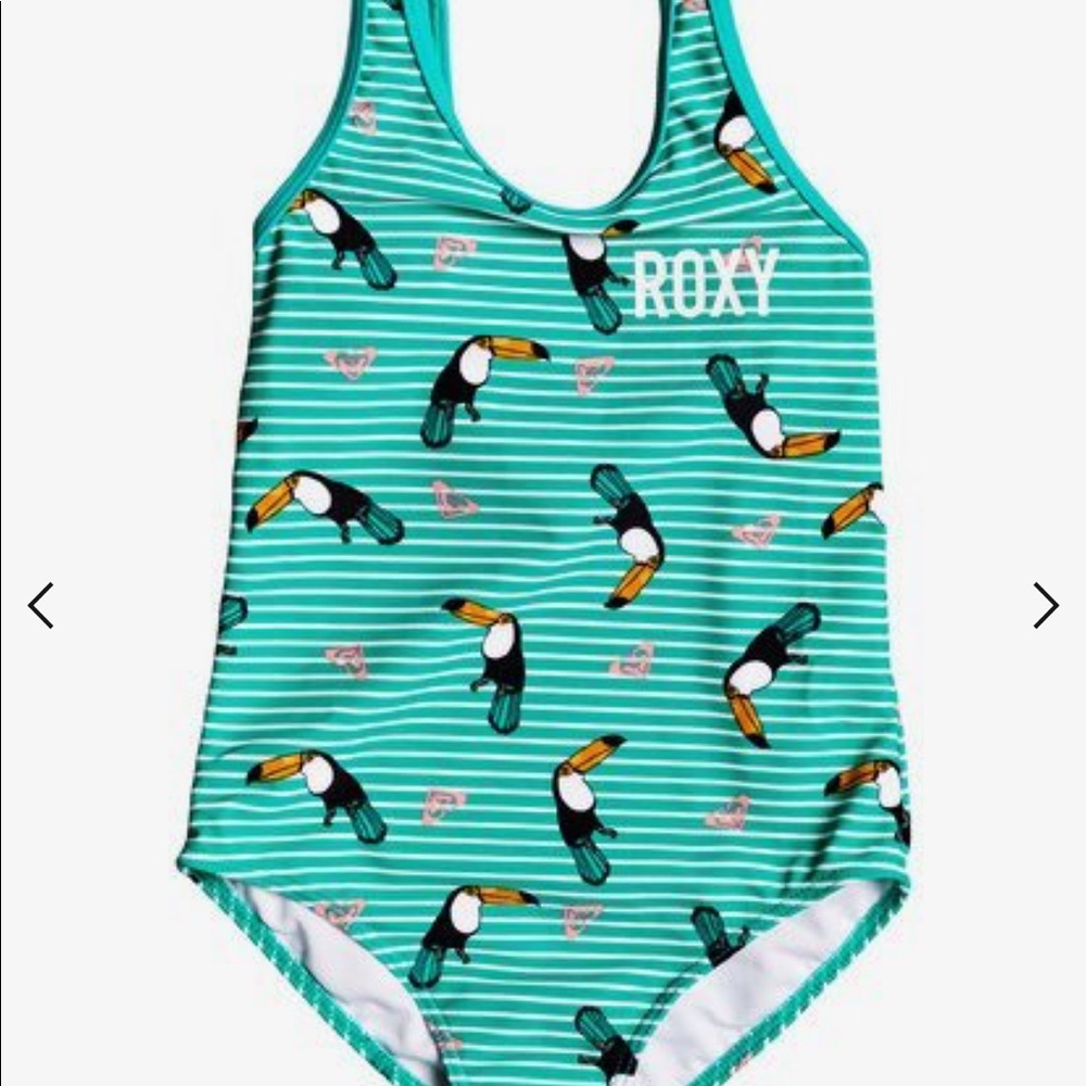 ROXY 3T Swimsuit with matching rash guard